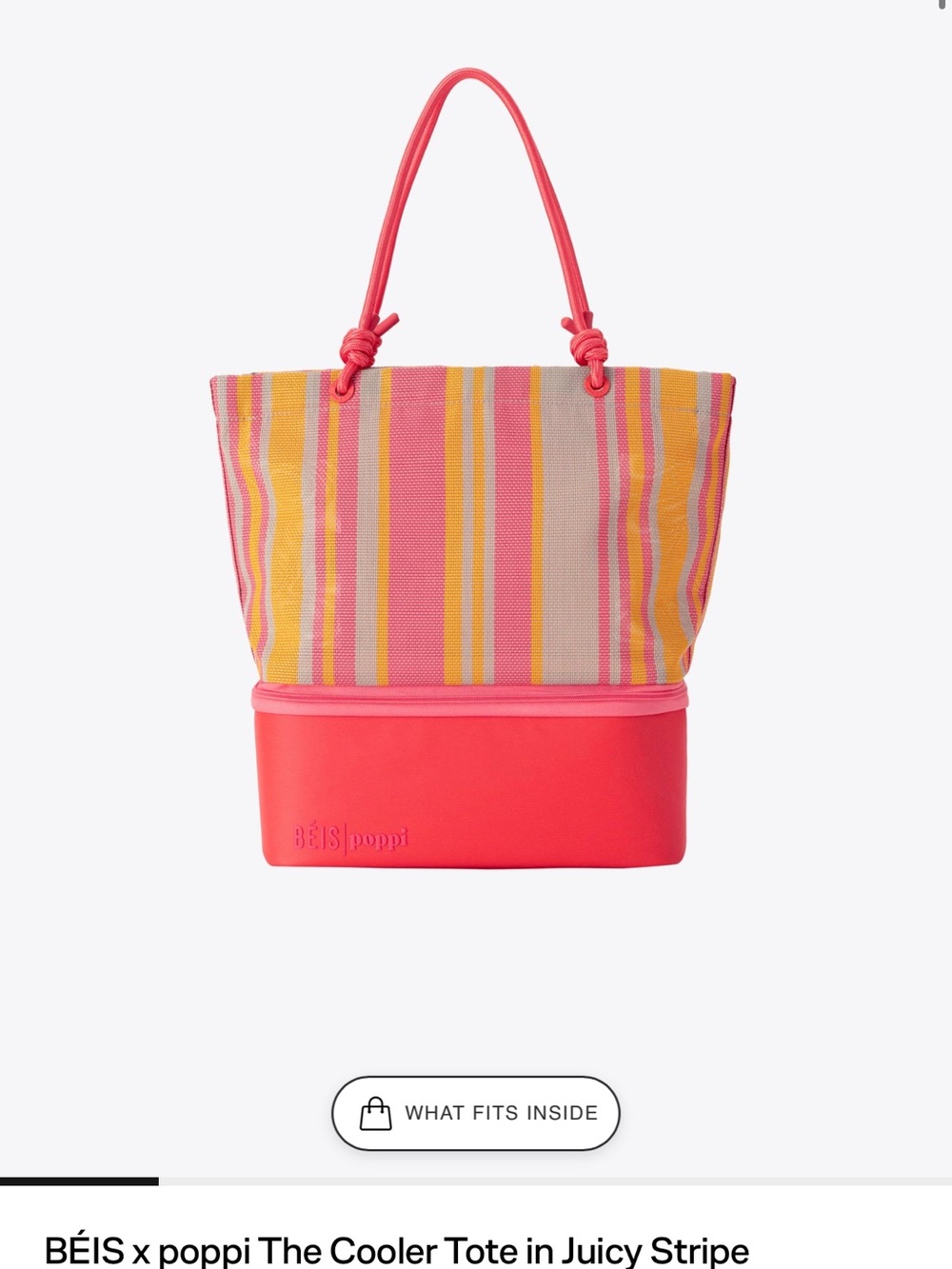 BEISxPoppi Cooler Tote